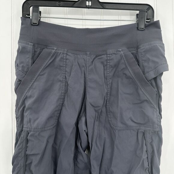 Lululemon Dance Studio Pants Womens Gray Athleisure Cinch Hems *Flaws/No Size - Picture 4 of 12
